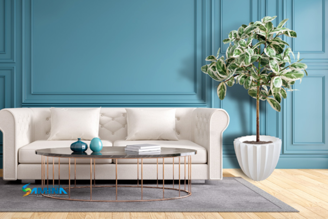 حوض نباتات ديكوري Onola GRP من Kenzi Botanics مصنوع من فايبر جلاس مناسب للاستخدام الداخلي والخارجي ومقاوم للعوامل الجوية.