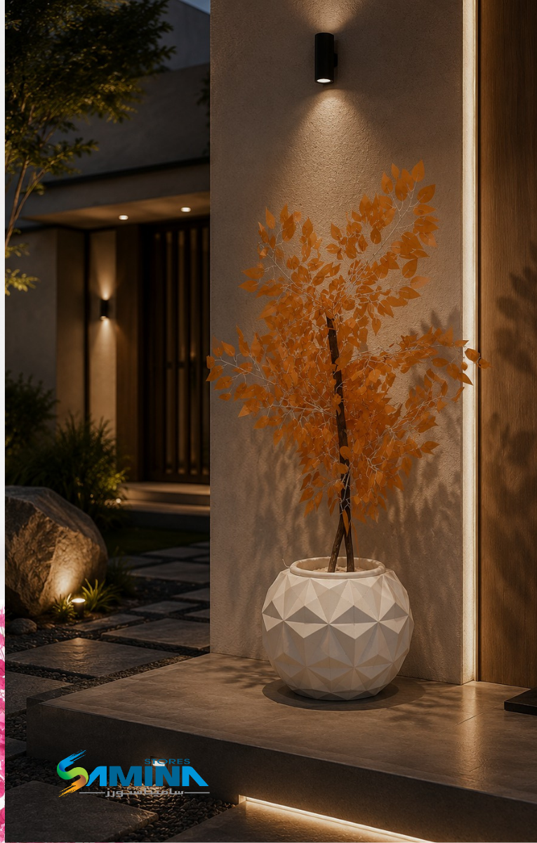 شجرة بنجامينا صناعية سيمون – 110 سم - Artificial  Ficus Benjamina Tree – 110 cm