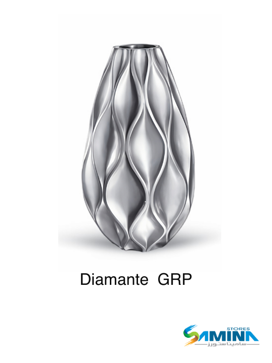 حوض نباتات ديكوري Diamante  GRP  –  Kenzi Botanics