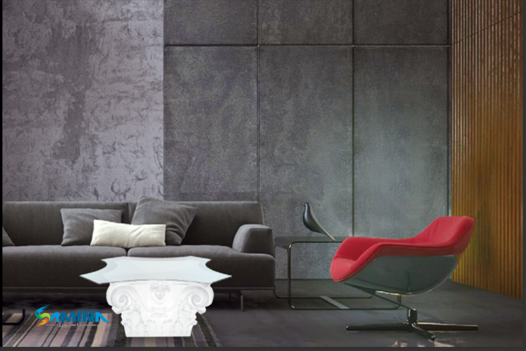 وحدة ديكور مضيئة OLYMP CLARO مصنوعة من بولي إيثيلين عالي النقاء، مقاومة للعوامل الجوية، مثالية للديكور والإضاءة الداخلية والخارجية.