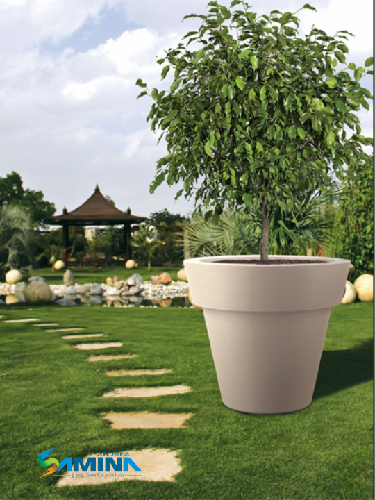  حوض نباتات ديكوري بولي إيثيلين عالي النقاء Perito- Classic  Kanzi Botanics (High Pure Polyethylene)