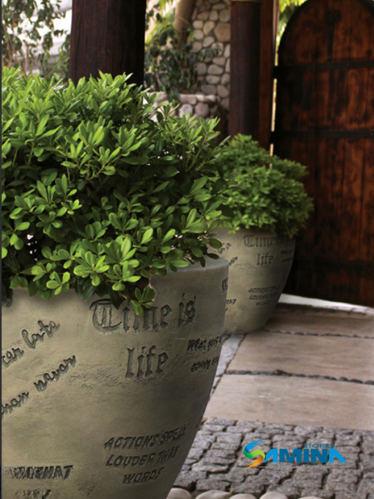 حوض نباتات Wisdom - Classic من Kanzi Botanics
حوض ديكوري فاخر مصنوع من خامة (بولي إيثيلين عالي النقاء)،
وهي خامة متطورة تتميز بالمتانة العالية وخفة الوزن، مع مقاومة ممتازة للعوامل البيئية المختلفة.