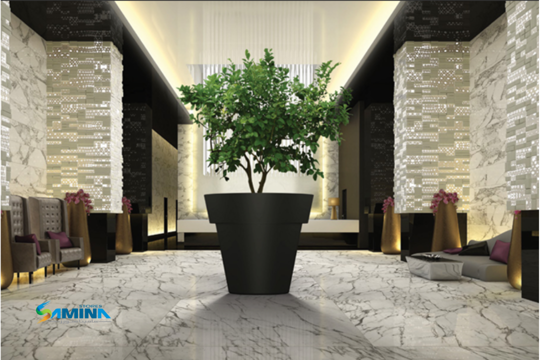 حوض نباتات ديكوري بولي إيثيلين عالي النقاء Perito MODERN– Kenzi Botanics