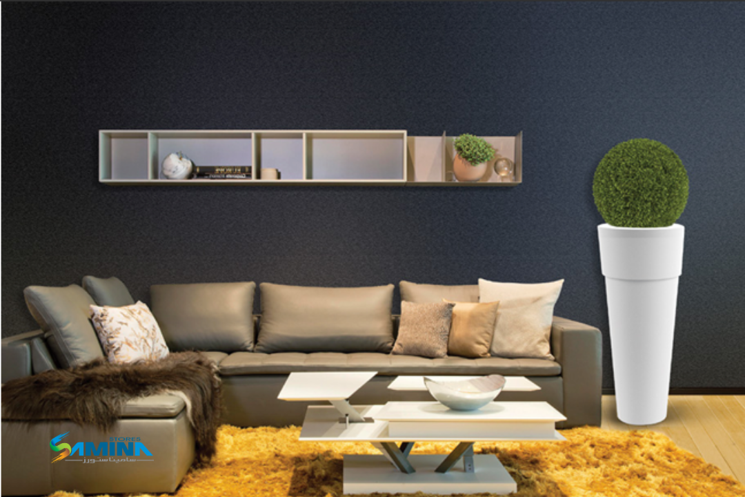 حوض نباتات Rotonda MODERN  من Kenzi Botanics هو حوض ديكوري فاخر مصنوع من خامة
، والتي توفر مزيجًا مثاليًا من المتانة، خفة الوزن، والعمر الافتراضي الطويل.