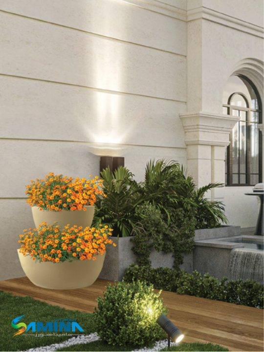 حوض نباتات ديكوري بولي إيثيلين عالي النقاء DO-RE– Kenzi Botanics (High Pure Polyethylene)