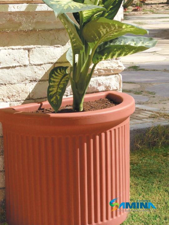 حوض نباتات ديكوري بولي إيثيلين عالي النقاء Roman Classic pg Kenzi Botanics