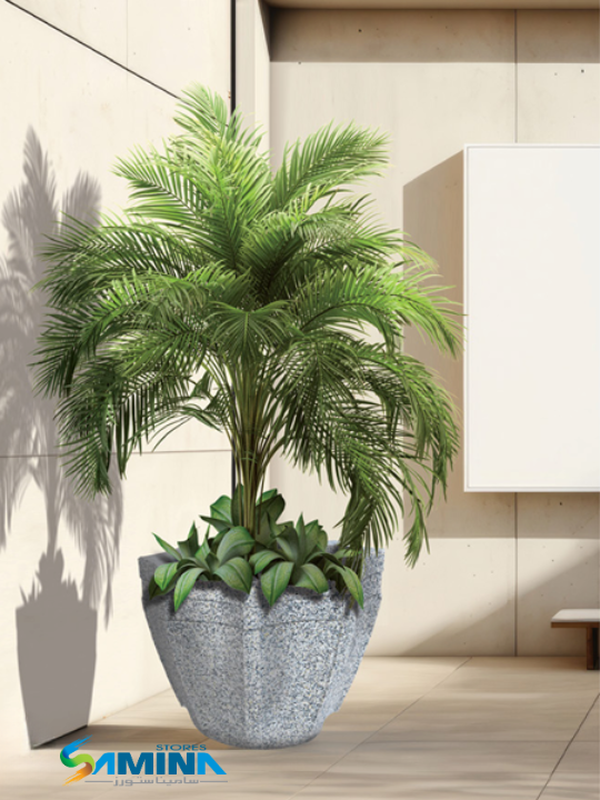 حوض نباتات ديكوري بولي إيثيلين عالي النقاء VANTO – Kenzi Botanics (High Pure Polyethylene) 