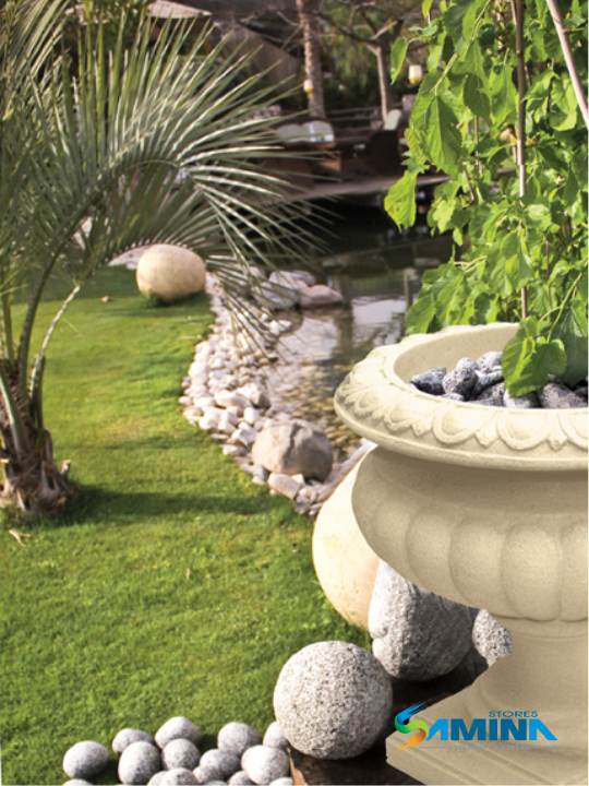  حوض نباتات ديكوري بولي إيثيلين عالي النقاء Luxo Supreme Kenzi Botanics