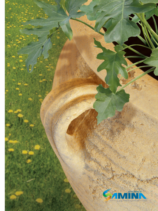 حوض نباتات ديكوري TOMO منKenzi Botanics مناسب للاستخدام الداخلي والخارجي ومقاوم للعوامل الجوية.