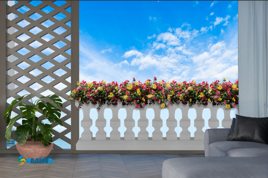  Kenzi Botanics CLASSIC VALLI decorative planter made from high pure polyethylene for indoor and outdoor use