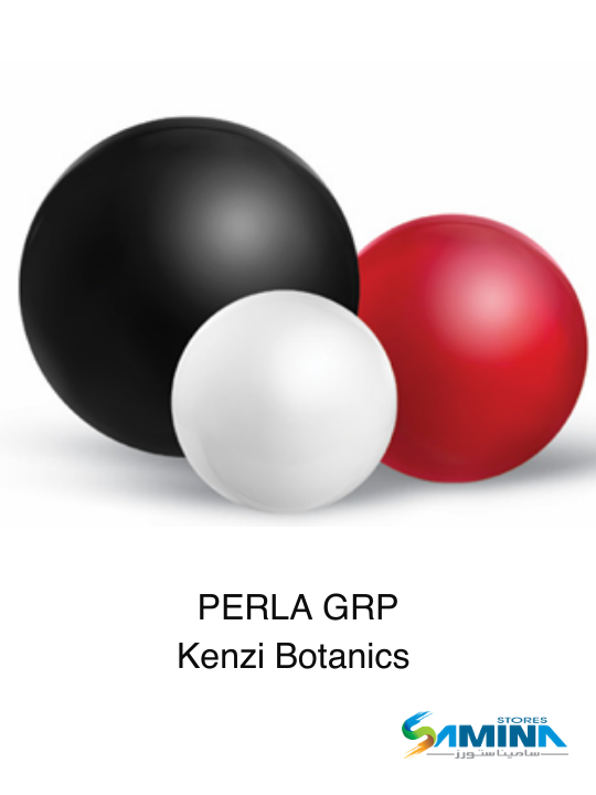 كرة ديكور PERLA GRP مصنوعة من خامة GRP عالية الجودة، خفيفة الوزن ومقاومة للعوامل الجوية، مناسبة للديكور الداخلي والخارجي.