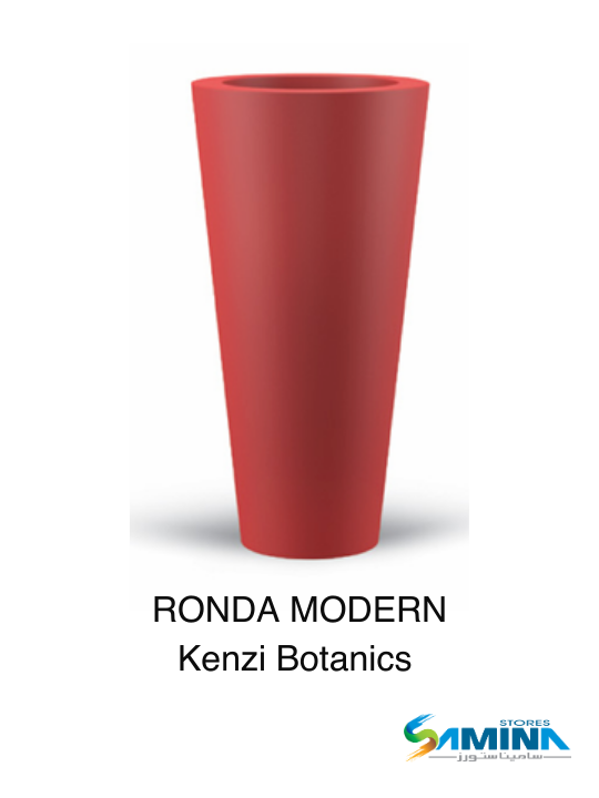 احواض نباتات Ronda  MODERN  من Kenzi Botanics هو حوض ديكوري فاخر مصنوع من خامة
، والتي توفر مزيجًا مثاليًا من المتانة، خفة الوزن، والعمر الافتراضي الطويل.