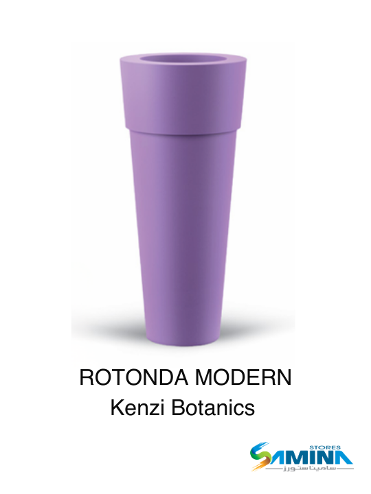 حوض نباتات Rotonda MODERN  من Kenzi Botanics هو حوض ديكوري فاخر مصنوع من خامة
، والتي توفر مزيجًا مثاليًا من المتانة، خفة الوزن، والعمر الافتراضي الطويل.