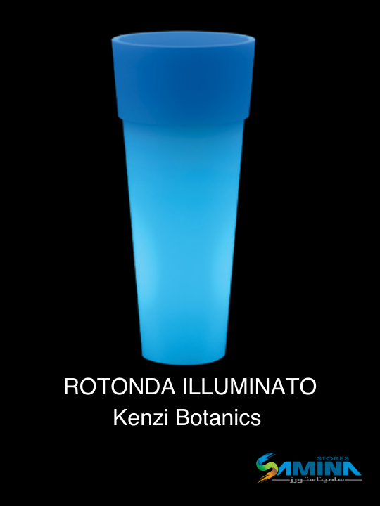 حوض نباتات ديكوري مضئ  Rotonda Illuminata Kenzi Botanics
