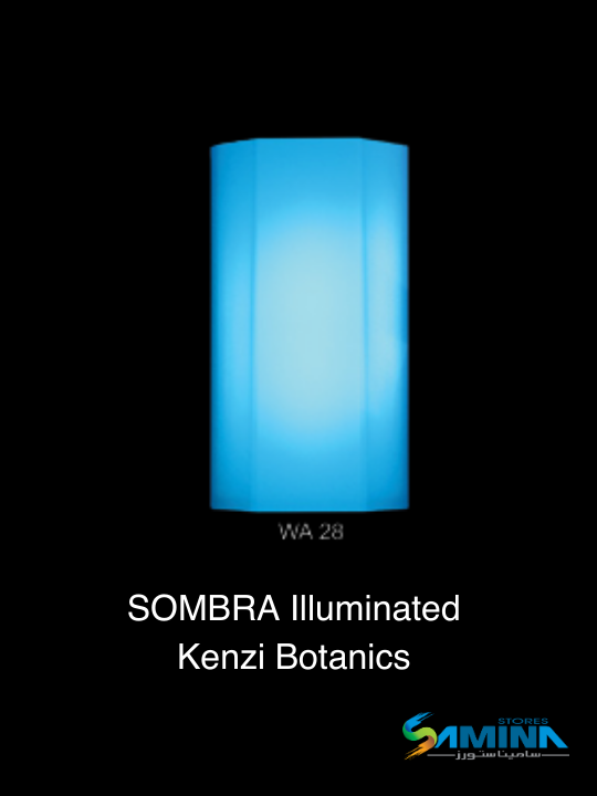 وحدة ديكور مضيئة من بولي إيثيلين عالي النقاء للاستخدام الداخلي والخارجي Sombra WA28  - Illuminata