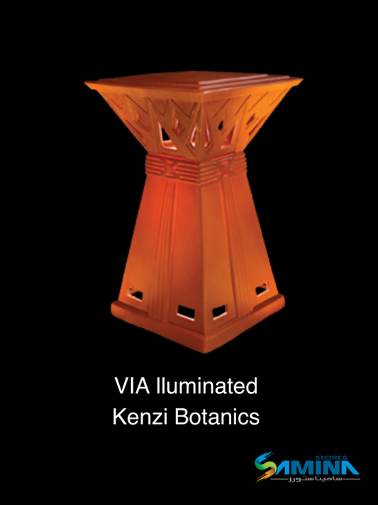 VIA Illuminated – وحدة ديكور مضيئة من بولي إيثيلين عالي النقاء للاستخدام الداخلي والخارجي